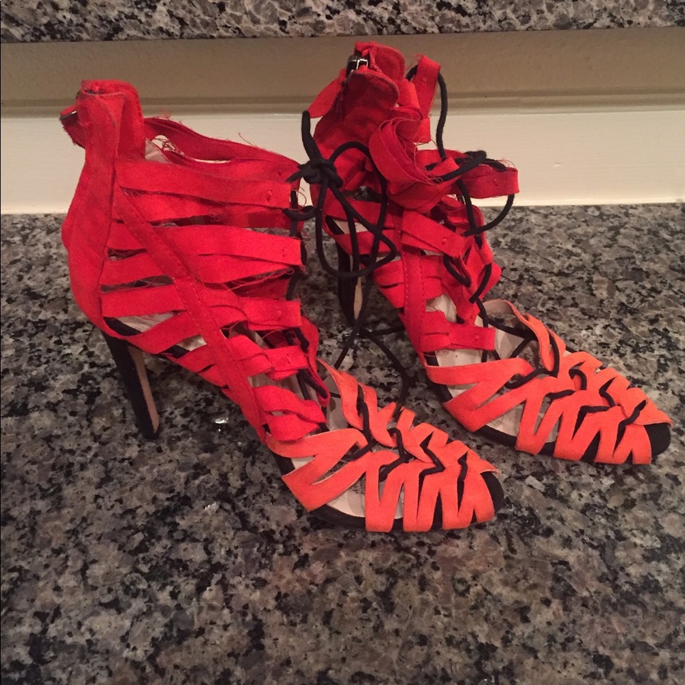 Zara Strappy Pumps